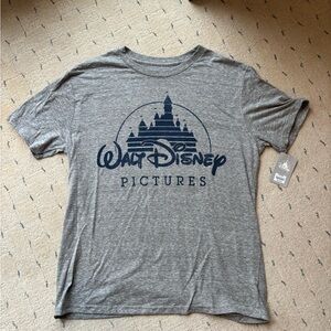 Walt Disney Pictures Heather Gray T-Shirt Large New with Tags